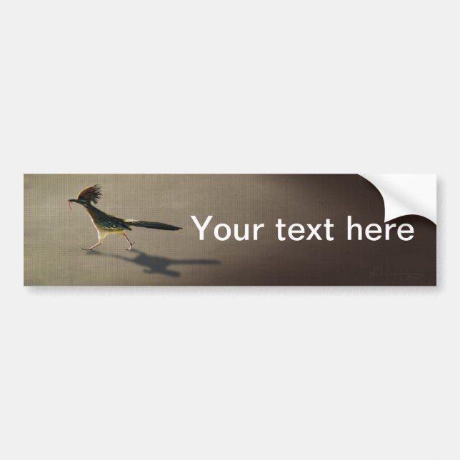 Early Bird, bumper sticker (Front)