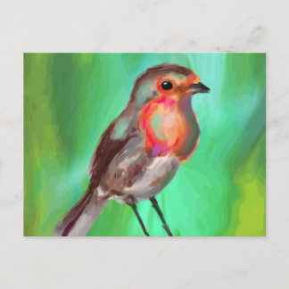 Early Bird Gets the Worm Postcard