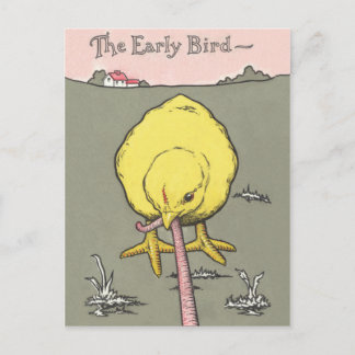 Early Bird Real Estate Prospecting Postcard