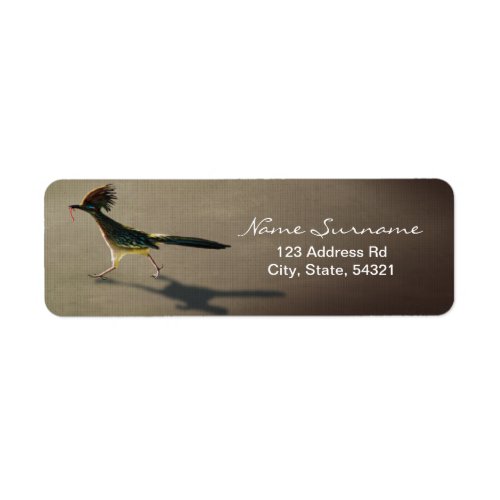 Early Bird return address label