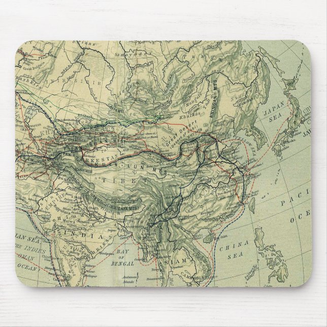 Early Central Asia Mouse Pad (Front)