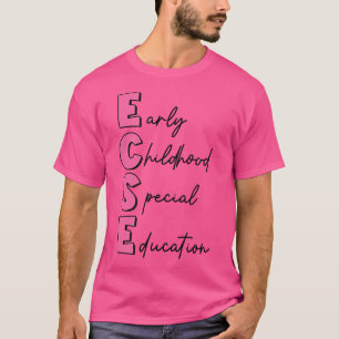 Early Childhood Special Education Daycare Provider T-Shirt
