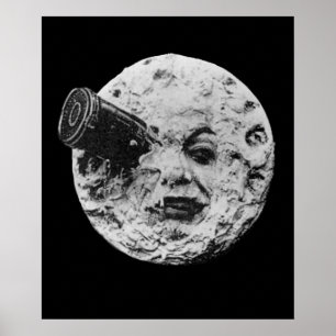 EARLY CINEMA A Trip to the Moon By Georges Melies Poster