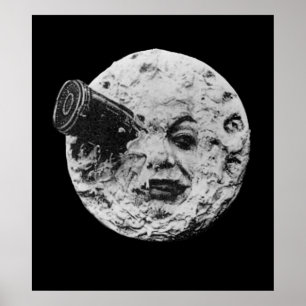 EARLY CINEMA A Trip to the Moon By Georges Melies Poster