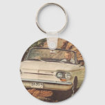 Early Corvair Convertible Keychain at Zazzle