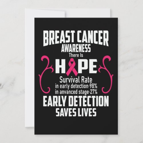 Early Detection Saves Lives Breast Cancer Awarenes Save The Date