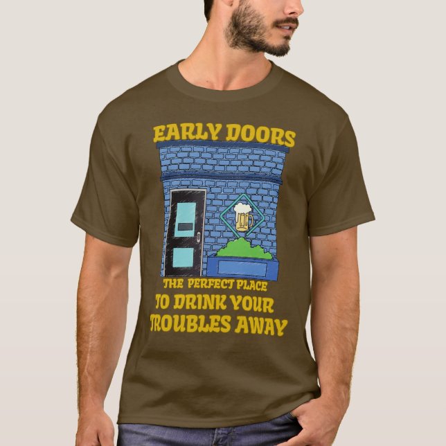 Early Doors T-Shirt (Front)