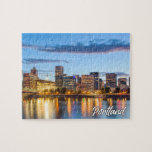 Early Evening In Portland, Oregon Jigsaw Puzzle<br><div class="desc">This delightful jigsaw puzzle features a photograph of Mount Hood,  overlooking beautiful city of Portland,  Oregon. Please feel free to change all the available options as you wish.</div>