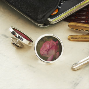 Early Evening Rose Lapel Pin
