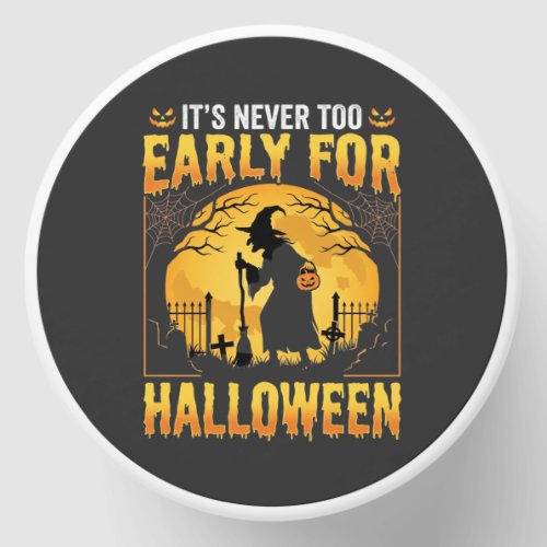Early for Halloween Witch Graveyard Vintage Design Mini Candle Favors