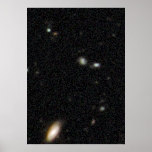 Early Galaxies in HUDF Poster