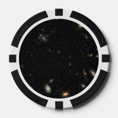 Early Galaxies in HUDF WFC3IR Closeup Poker Chips