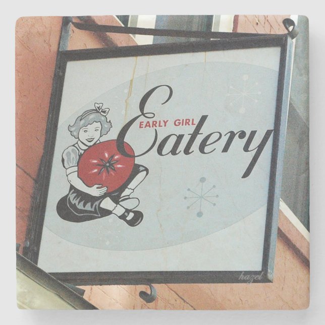 Early Girl Eatery,Asheville North Carolina,Coaster Stone Coaster (Front)