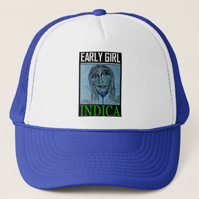 EARLY GIRL INDICA TRUCKER HAT (Front)