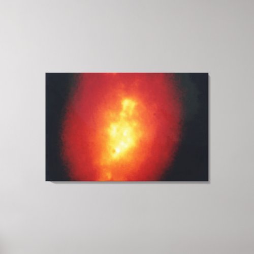 Early Hubble Image of Galaxy NGC 106 Canvas Print