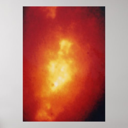 Early Hubble Image of Galaxy NGC 106 Poster