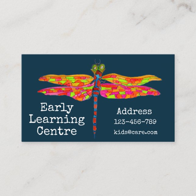 Early Learning Centre Daycare business Business Card (Front)