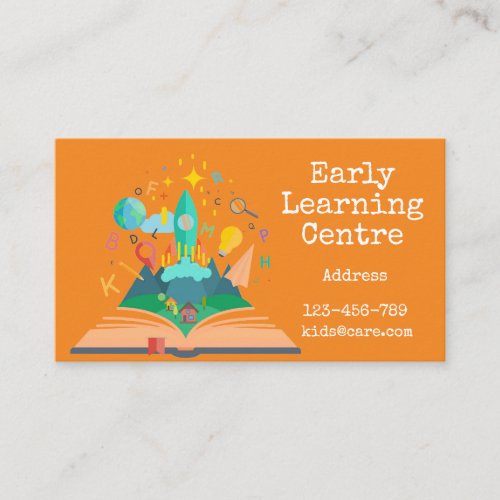 Early Learning Centre Daycare business Business Card