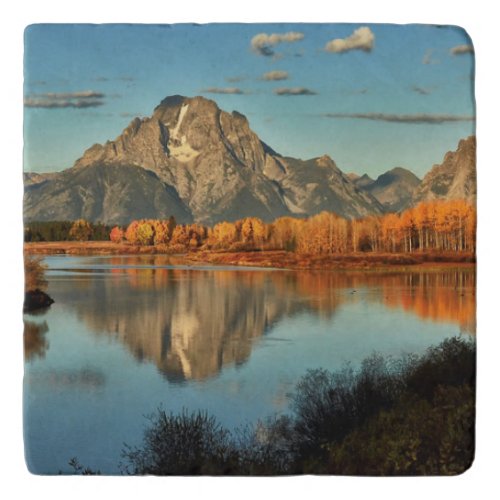 Early Light In Wyoming at Oxbow Bend Trivet