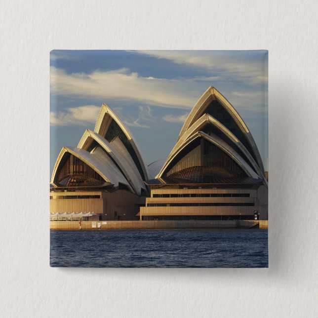 Early Light on Sydney Opera House, Sydney, New Button (Front)