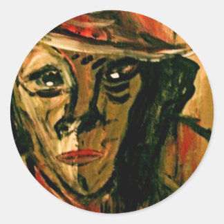 EARLY MAN II CLASSIC ROUND STICKER