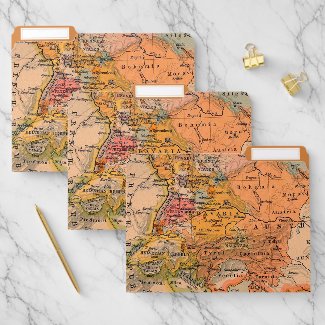 Early Map of Central Europe