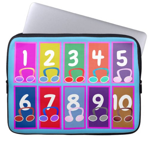 Early Maths Numbers 1 to 10 Electronics Bag