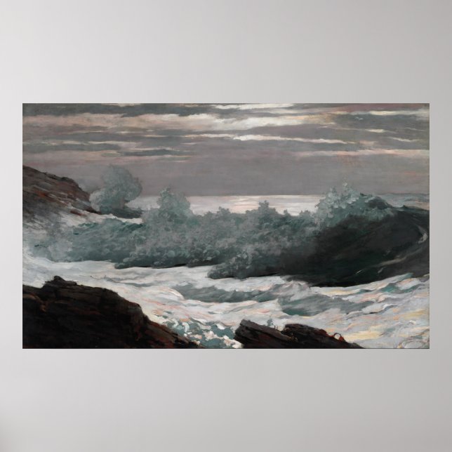 Early Morning After a Storm at Sea Winslow Homer Poster (Front)