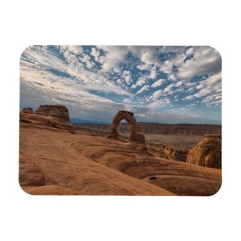 Early Morning At Delicate Arch Magnet by usdeserts at Zazzle