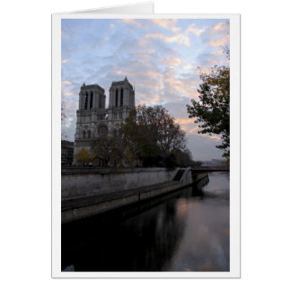 Early Morning at Notre-Dame Cards