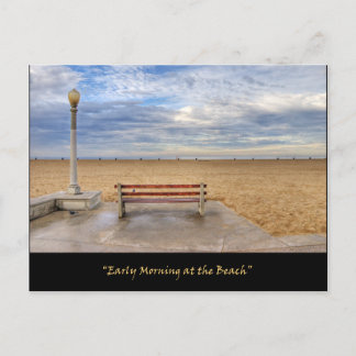 "Early Morning at the Beach" Postcards