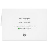 Early Morning Country Kitchen Breakfast Table Cards (Back Horizontal)