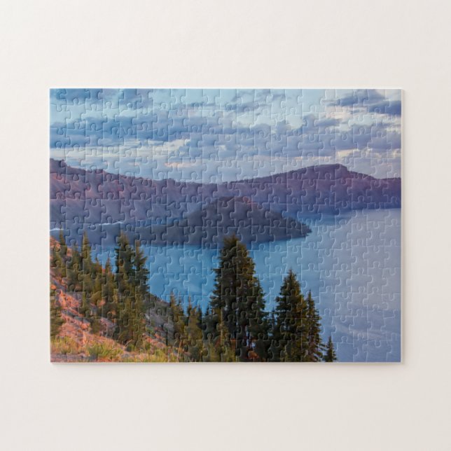 Early Morning, Crater Lake Jigsaw Puzzle (Horizontal)