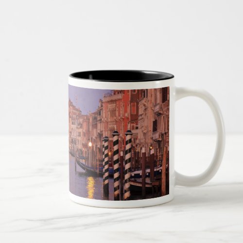 early morning Grand Canal Tour Venice Italy Two_Tone Coffee Mug