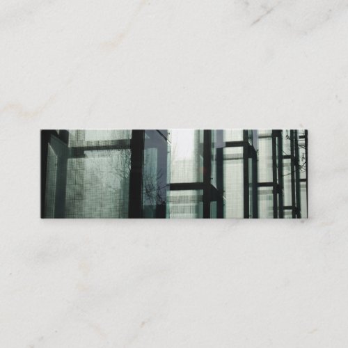 Early Morning In Boston - skinny Business Card Template