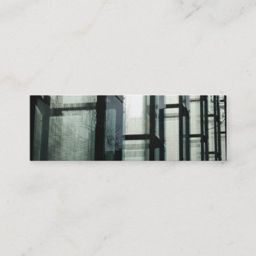 Customizable Early Morning In Boston - skinny Business Card Template