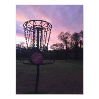 Early Morning On The Disc Golf Course Photo Print