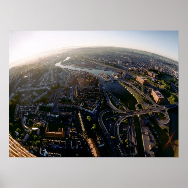 Early Morning Over Bristol. Poster (Front)