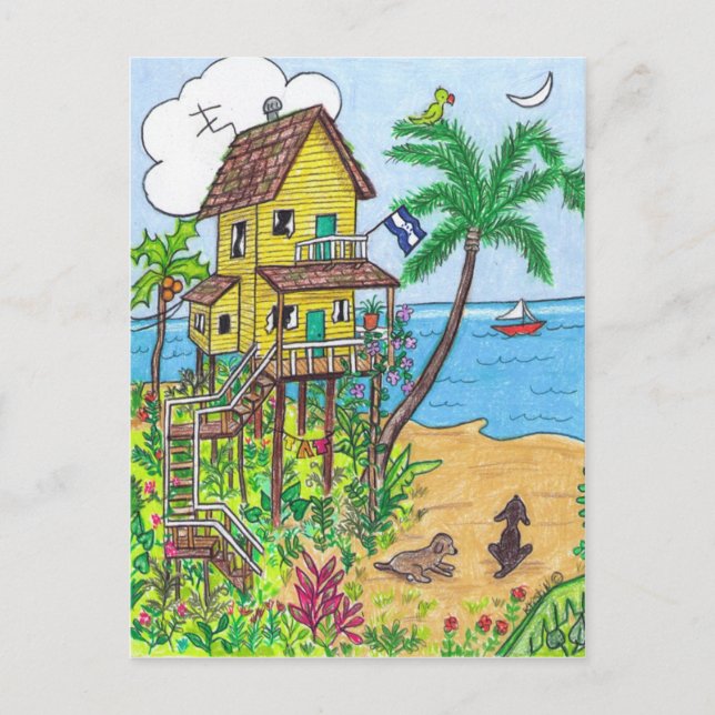 Early Morning  postcard (Front)