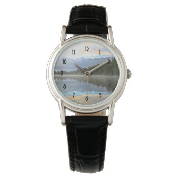 Early Morning Reflections Landscape Watch by Mirribug at Zazzle
