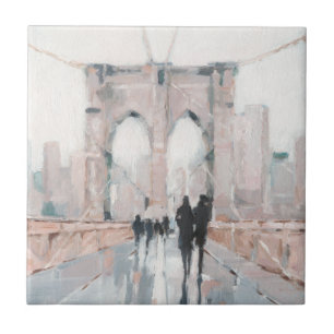 Early Morning Stroll - New York Ceramic Tile