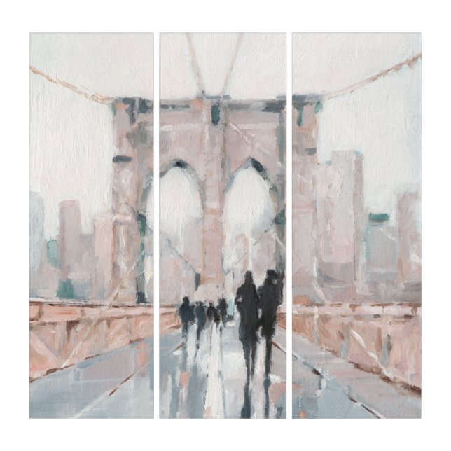 Early Morning Stroll - New York Triptych (Front)