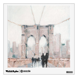 Early Morning Stroll - New York Wall Decal