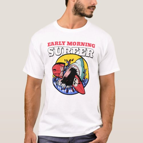 Early Morning Surfer T_Shirt