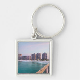 Early Navarre Beach Florida Fishing Keychain