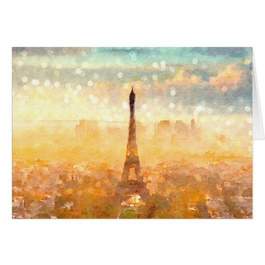 Early Paris Morning Cards (Front Horizontal)