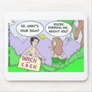 Early PIck-Up Lines Funny Gifts & Collectibles Mouse Pad