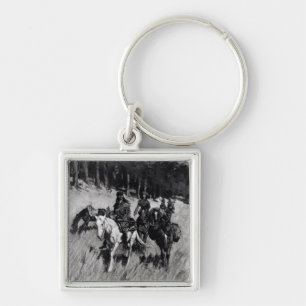 Early Pioneers on the Blue Ridge Keychain