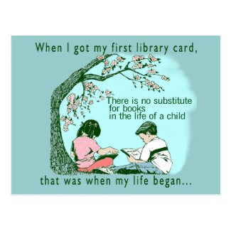 Early Reading Postcard