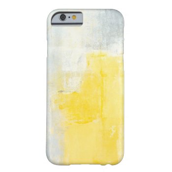 'early Riser' Grey And Yellow Abstract Art Case by T30Gallery at Zazzle